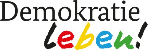 Demokratie leben Logo Demokratie leben