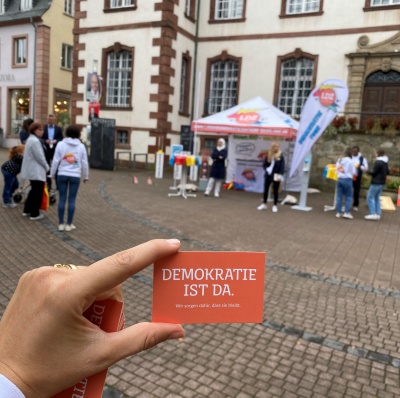 Demokratietour in Merzig