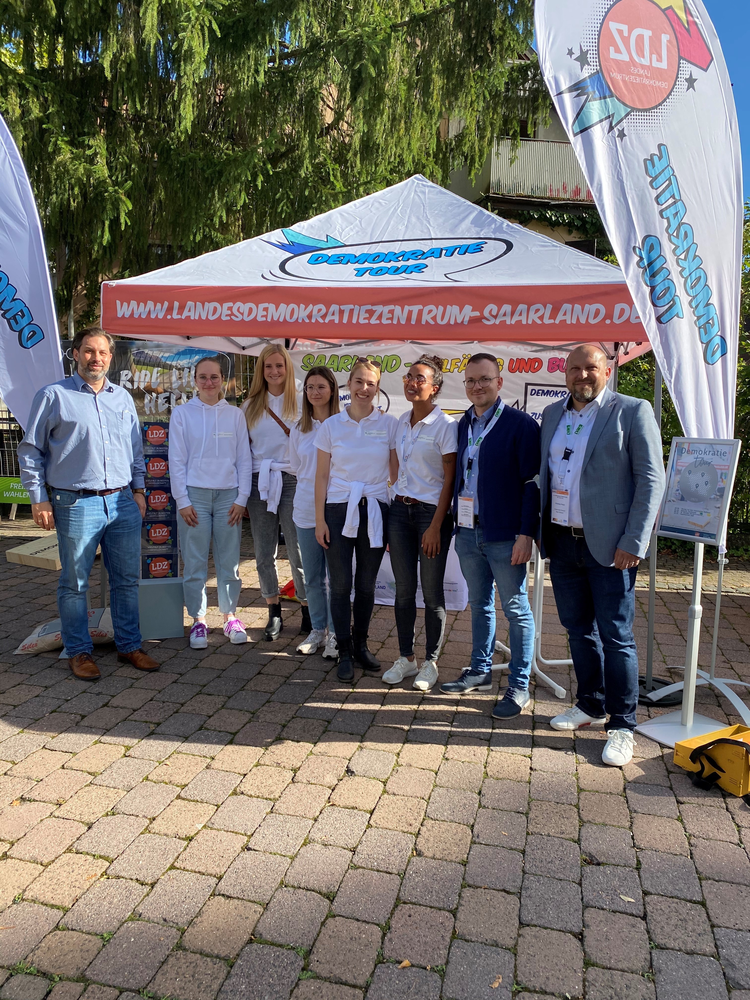 Demokratietour in Bexbach Image